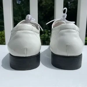 Stacy Adams White Patent Leather Loafers Stacy Adams Black and White Shoes for Men | Penner main image 4